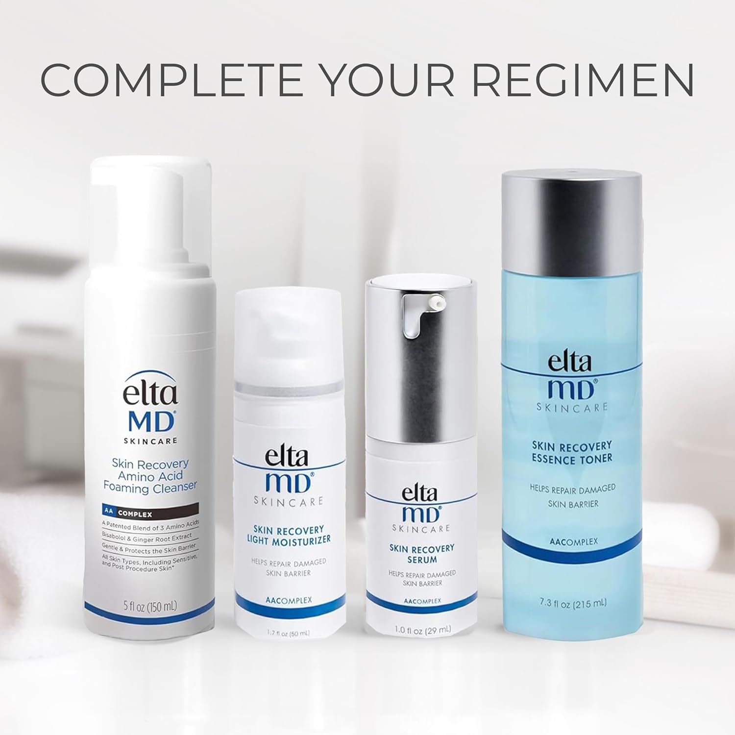EltaMD Skin Recovery Cleanser – Essential One-Step Morning & Evening Facial Wash