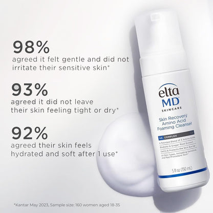 EltaMD Skin Recovery Cleanser – Essential One-Step Morning & Evening Facial Wash