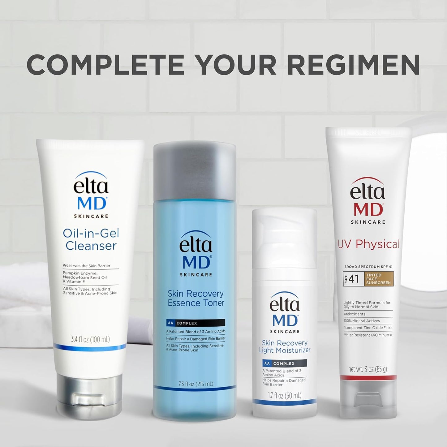 EltaMD Tinted Mineral Sunscreen SPF 41 – 40-Minute Water-Resistant Sun Defense for Active Outdoor Adventures