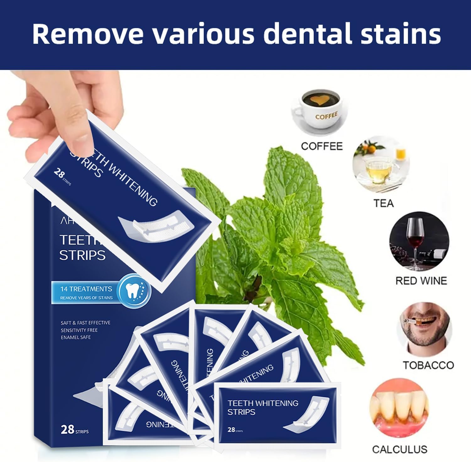 enamel-safe, sensitive-teeth-friendly formula using glycerin as active ingredient