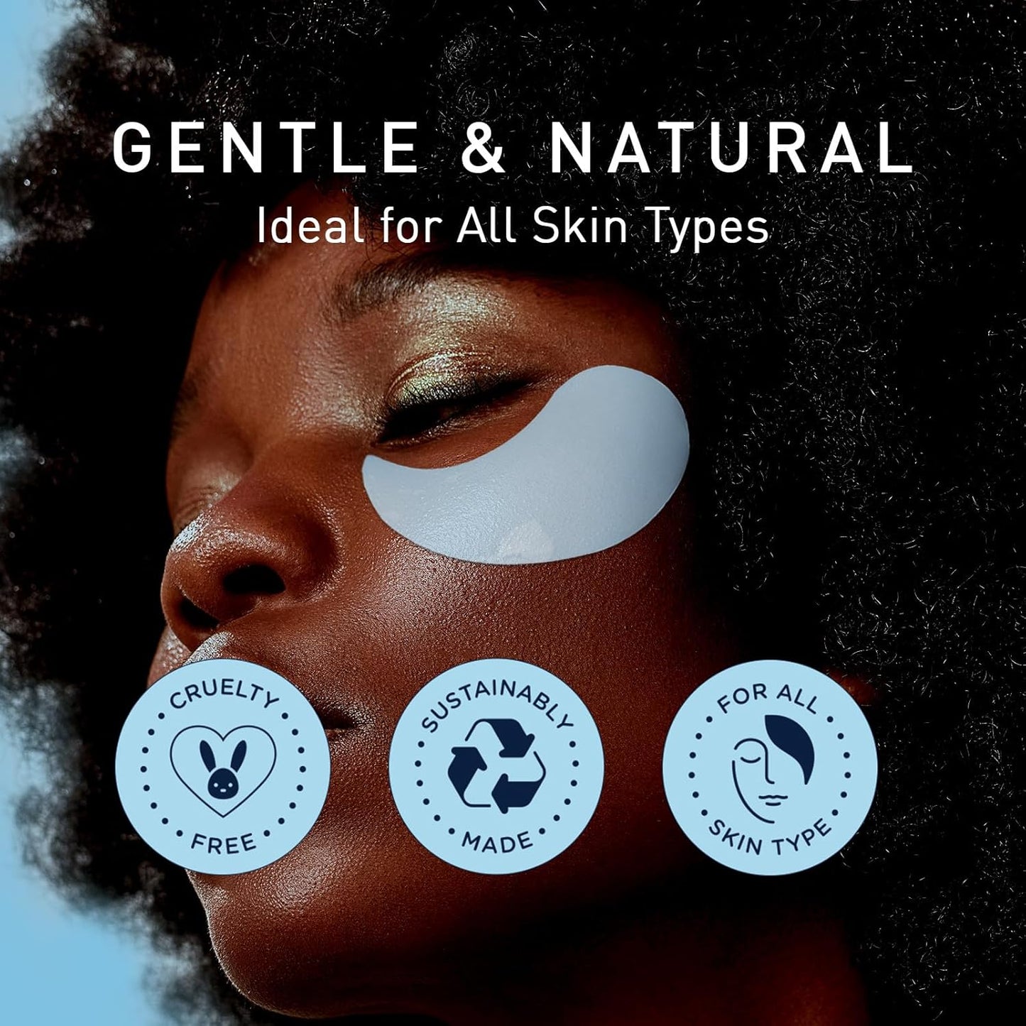 Enaskin Naturals 24K Gold Under Eye Patches – Premium Anti Aging Treatment for an Elevated Vanity and Refined Home Spa