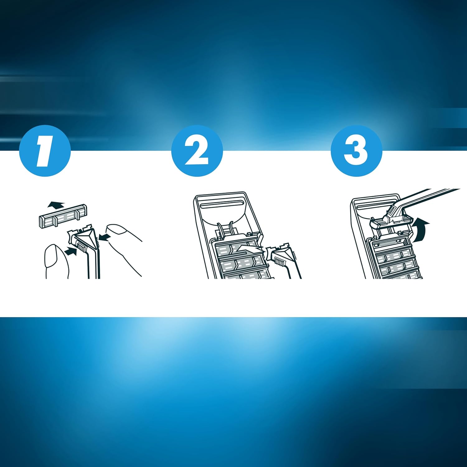 engineered for long-lasting sharpness per cartridge