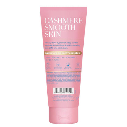 eos Cashmere Vanilla Body Cream – Warm Vanilla Musk Scent for Post-Shave Meditation and Relaxation, 7 fl oz