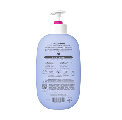 eos Shea Better Body Lotion Vanilla Cashmere – Ready-to-Gift Vanilla Lotion Set for Women, Birthday and Holiday Self-Care Bundle 16 oz