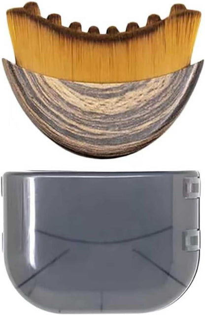 ergonomic contour shape engineered to fit facial curves and reach key lymph nodes