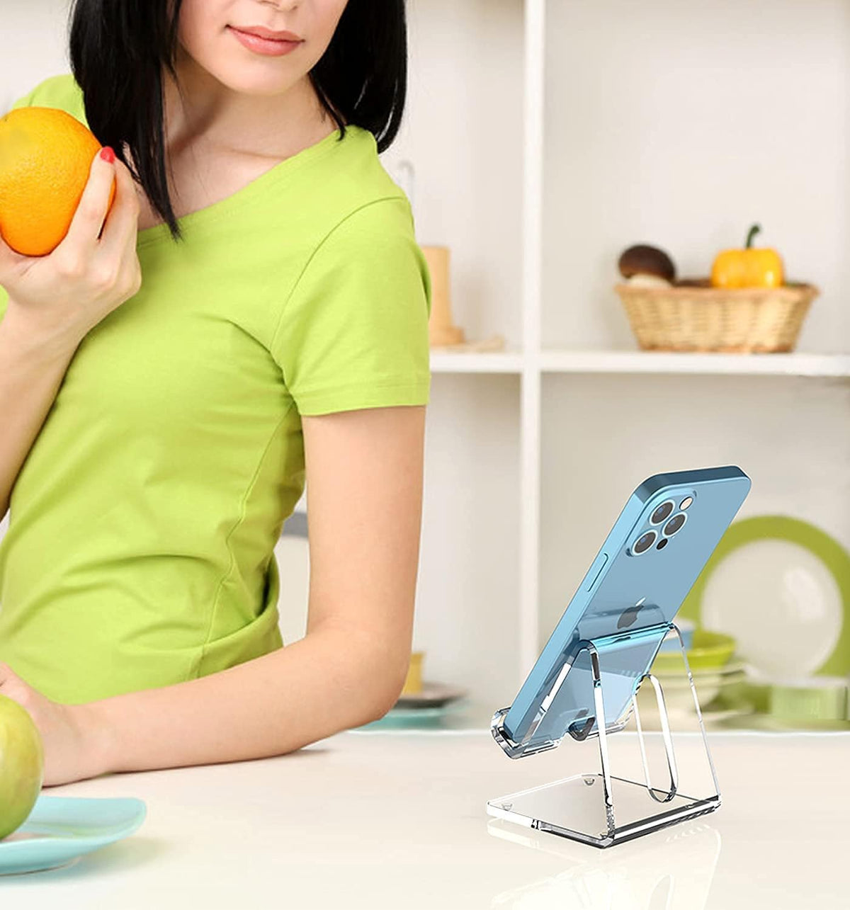 ergonomic eye-level viewing angle designed to reduce neck and back strain
