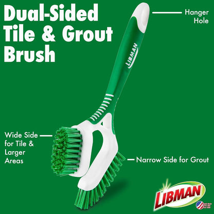 ergonomic non-slip plastic handles for control when wet