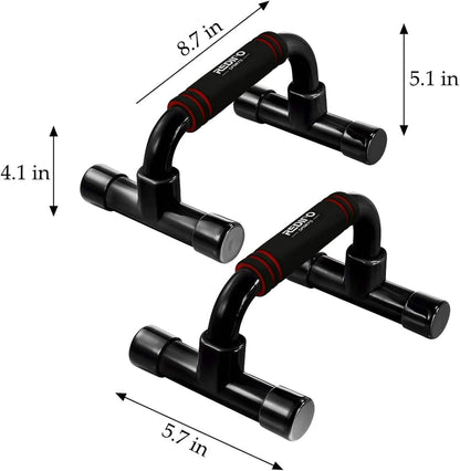 ergonomic push-up bracket design that neutralizes wrist angle