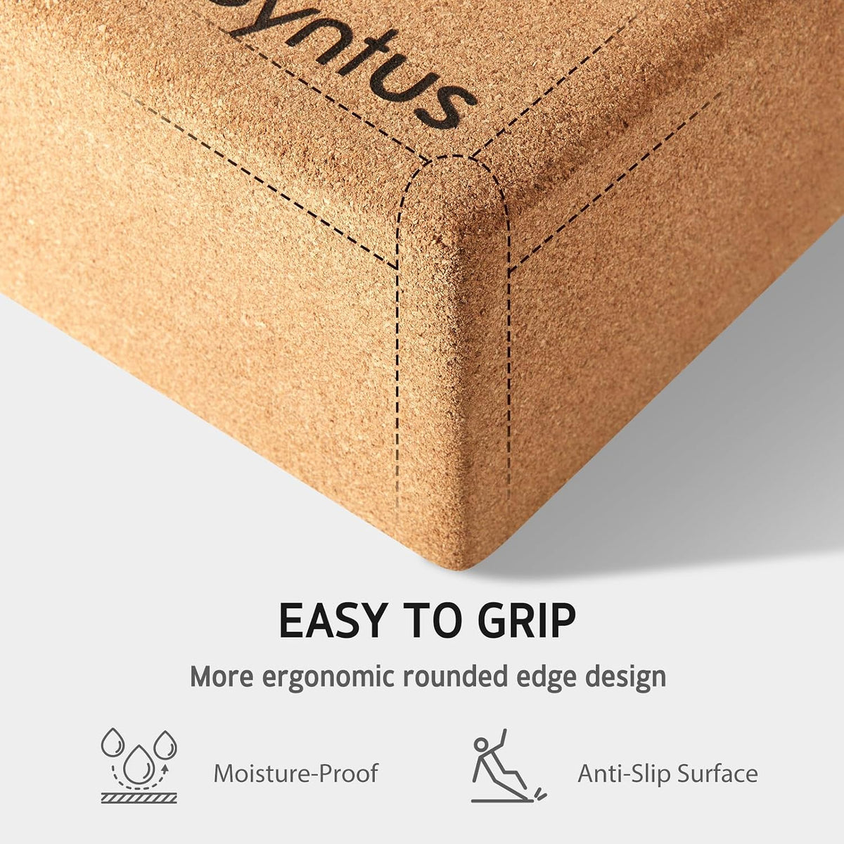 ergonomic rounded edge design for comfort and support