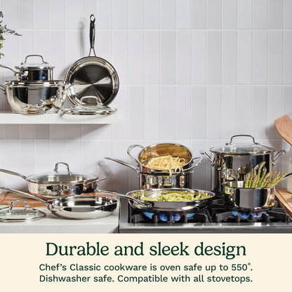 etched interior measurement markings for precise cooking