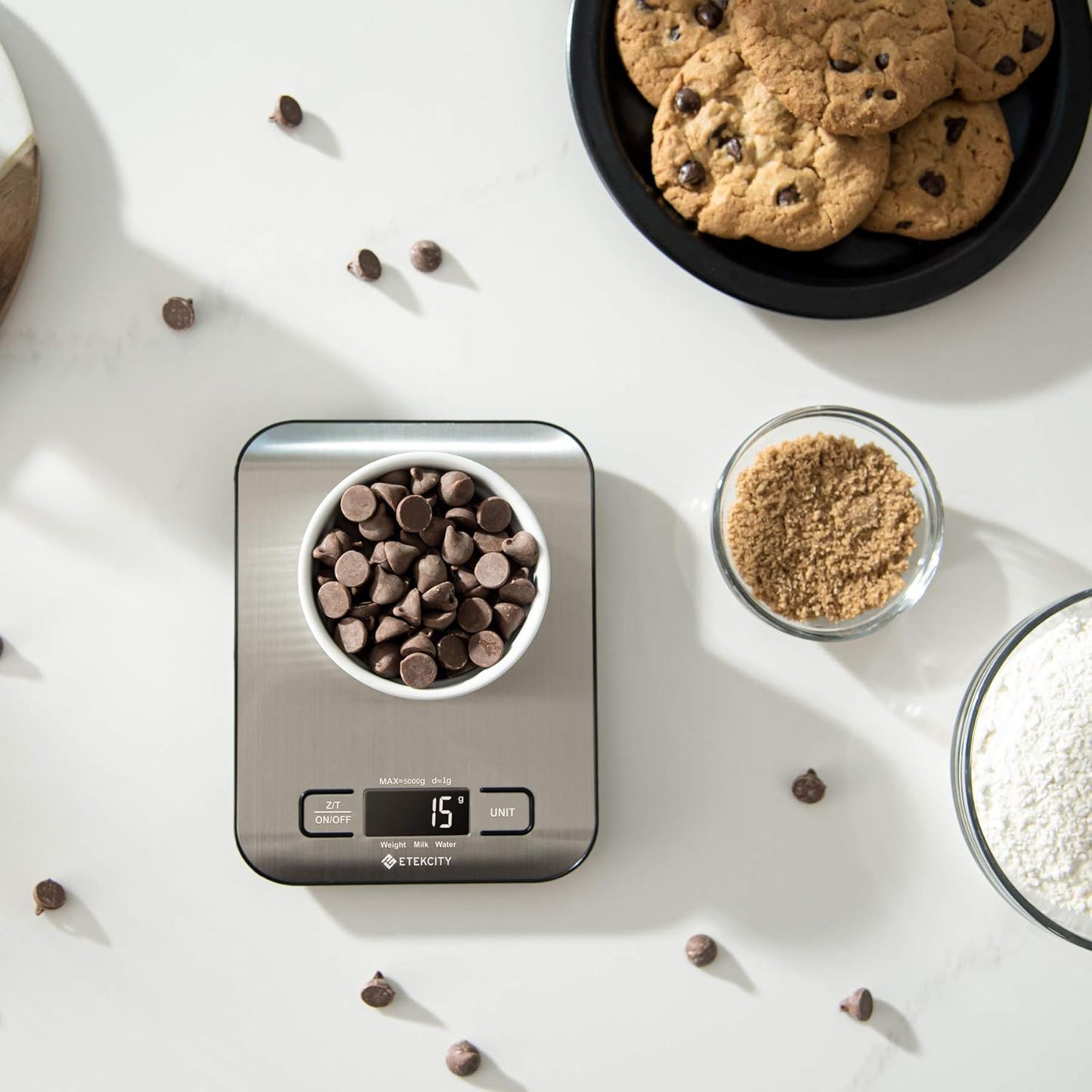 Etekcity Food Kitchen Scale – Efficient Gram Scale for Office Lunch Prep and Focus