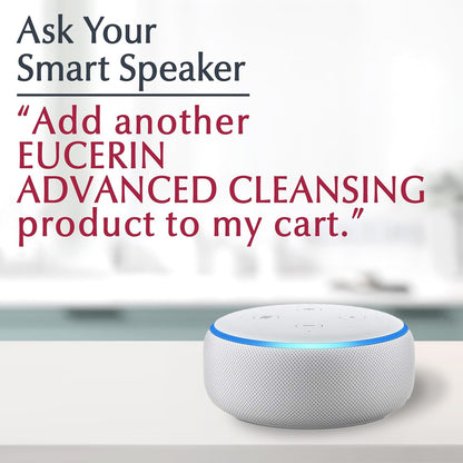 Eucerin Advanced Repair Cleanser – Gentle Body and Face Wash for Evening Self-Care Routine