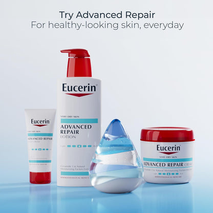 Eucerin Advanced Repair Lotion – Essential Dry Skin Care, Minimal Ingredients, Maximum Results
