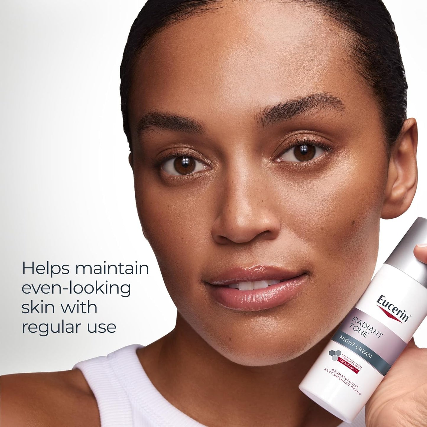 Eucerin Dark Spot Night Treatment – Minimalist Formula with Thiamidol, One-Step Skin Tone Solution