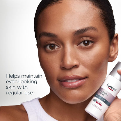 Eucerin Dark Spot Night Treatment – Minimalist Formula with Thiamidol, One-Step Skin Tone Solution