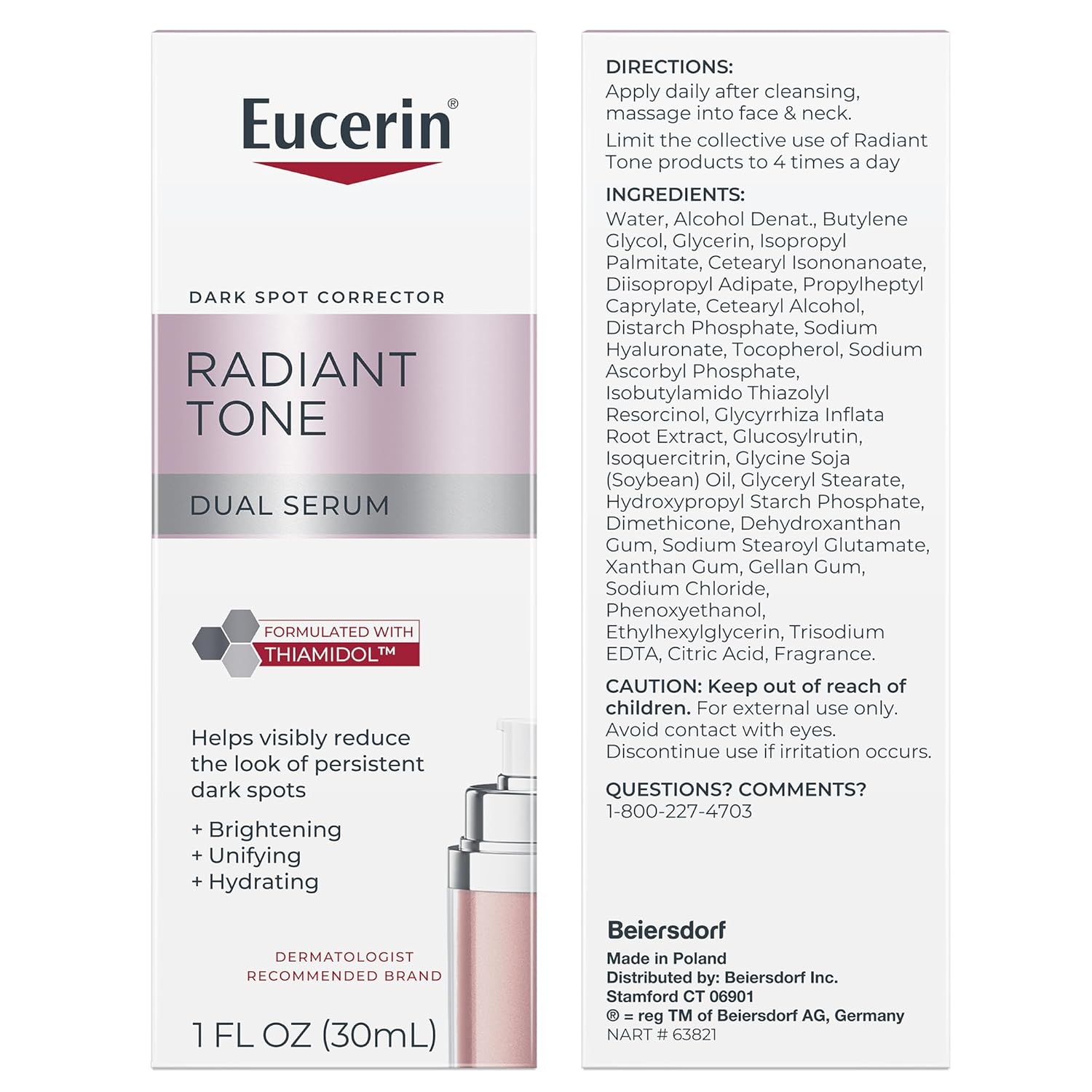 Eucerin Dark Spot Serum - Minimal Formula, Maximum Results in Streamlined Skincare