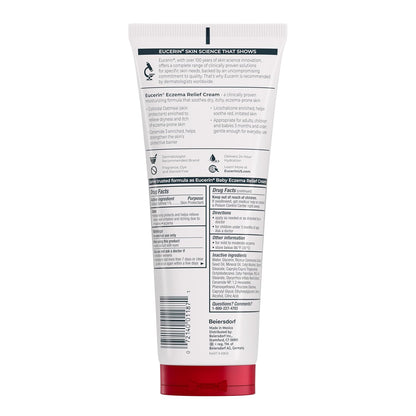 Eucerin Eczema Relief – Clean Eczema Care Without Steroids, Dyes, or Parabens for Peace of Mind