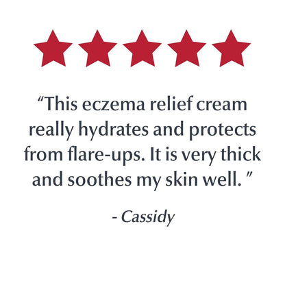 Eucerin Eczema Relief – Clean Eczema Care Without Steroids, Dyes, or Parabens for Peace of Mind