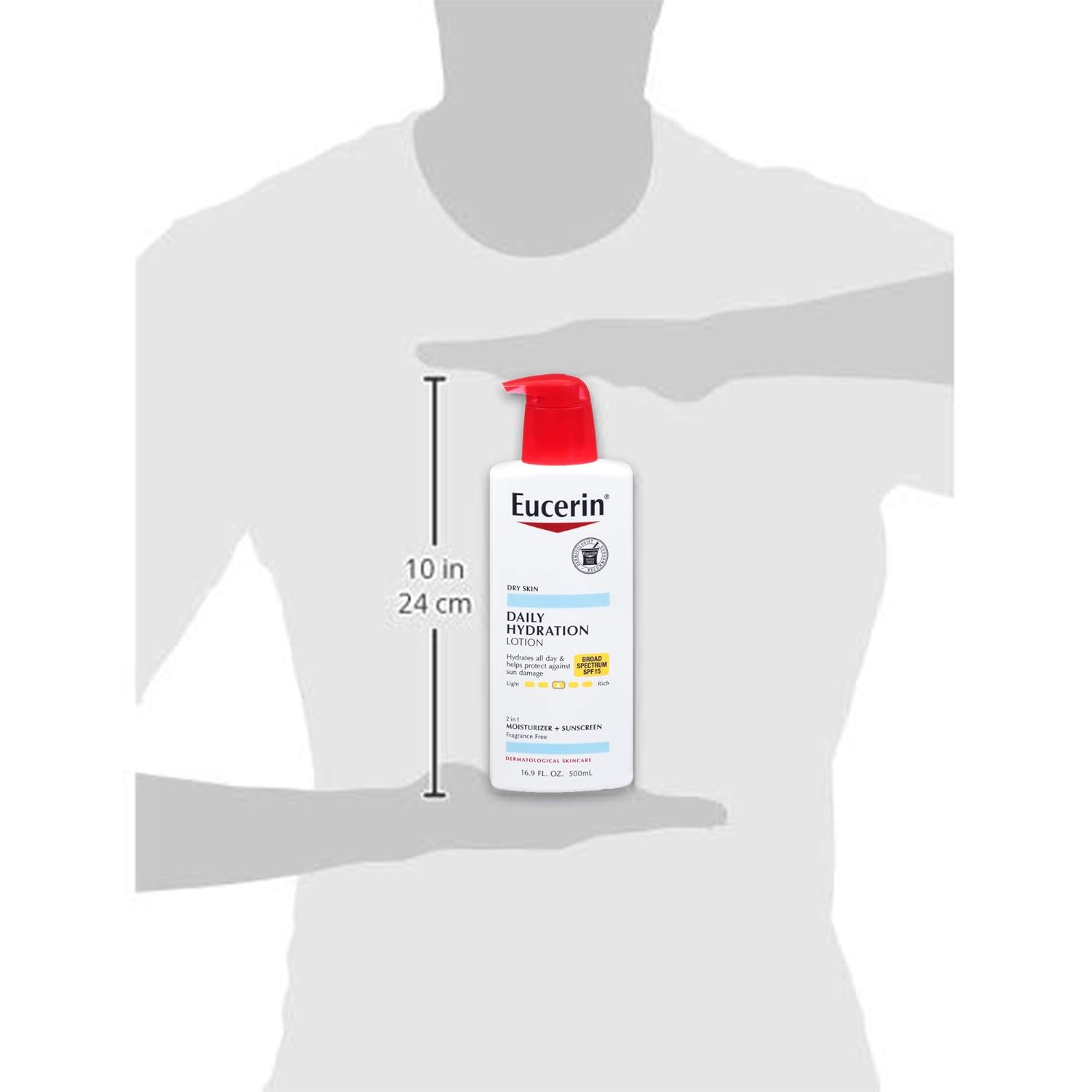 Eucerin Minimalist Body Lotion – Fragrance-Free, Dye-Free Hydration for Uncluttered Living