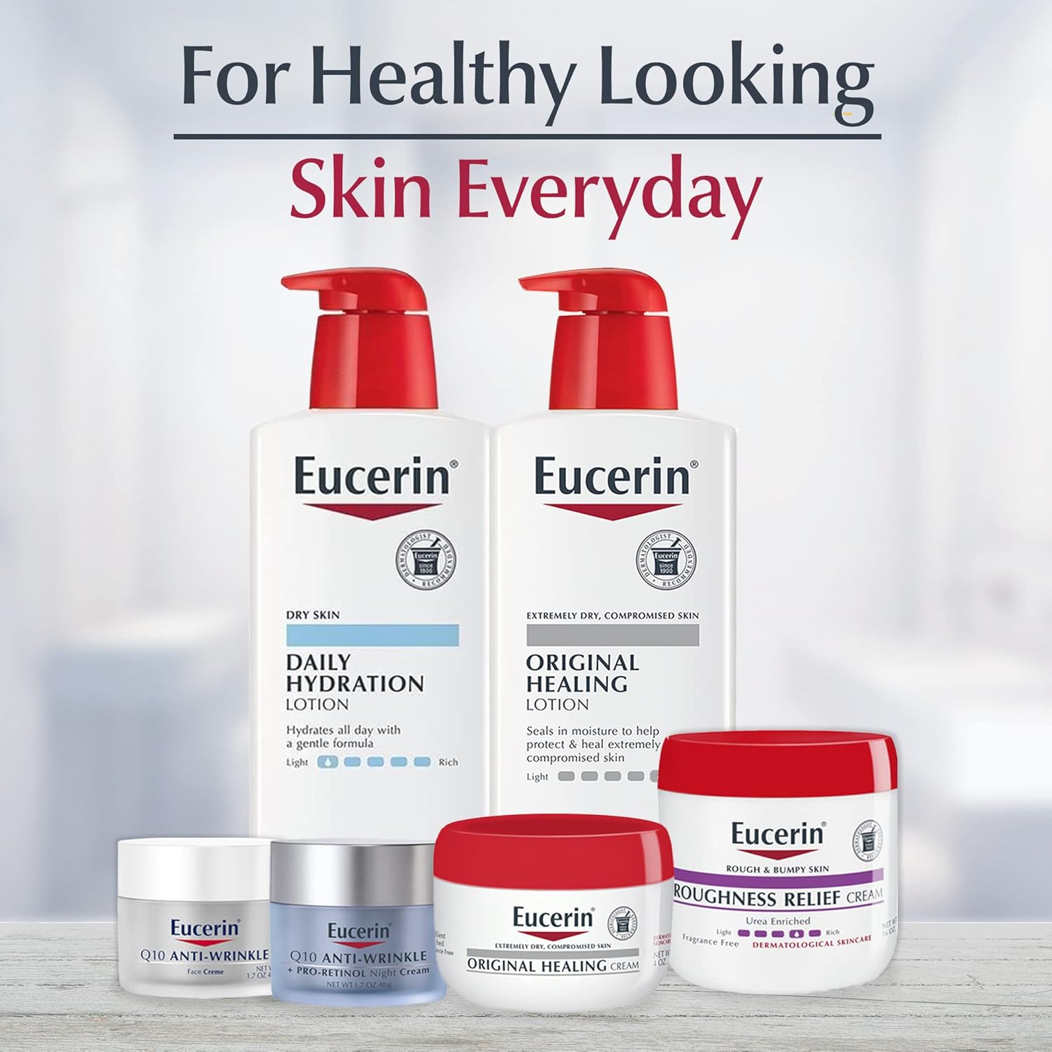 Eucerin Original Healing Cream – Safe Body Cream for Family Use with Extremely Dry Skin Needs