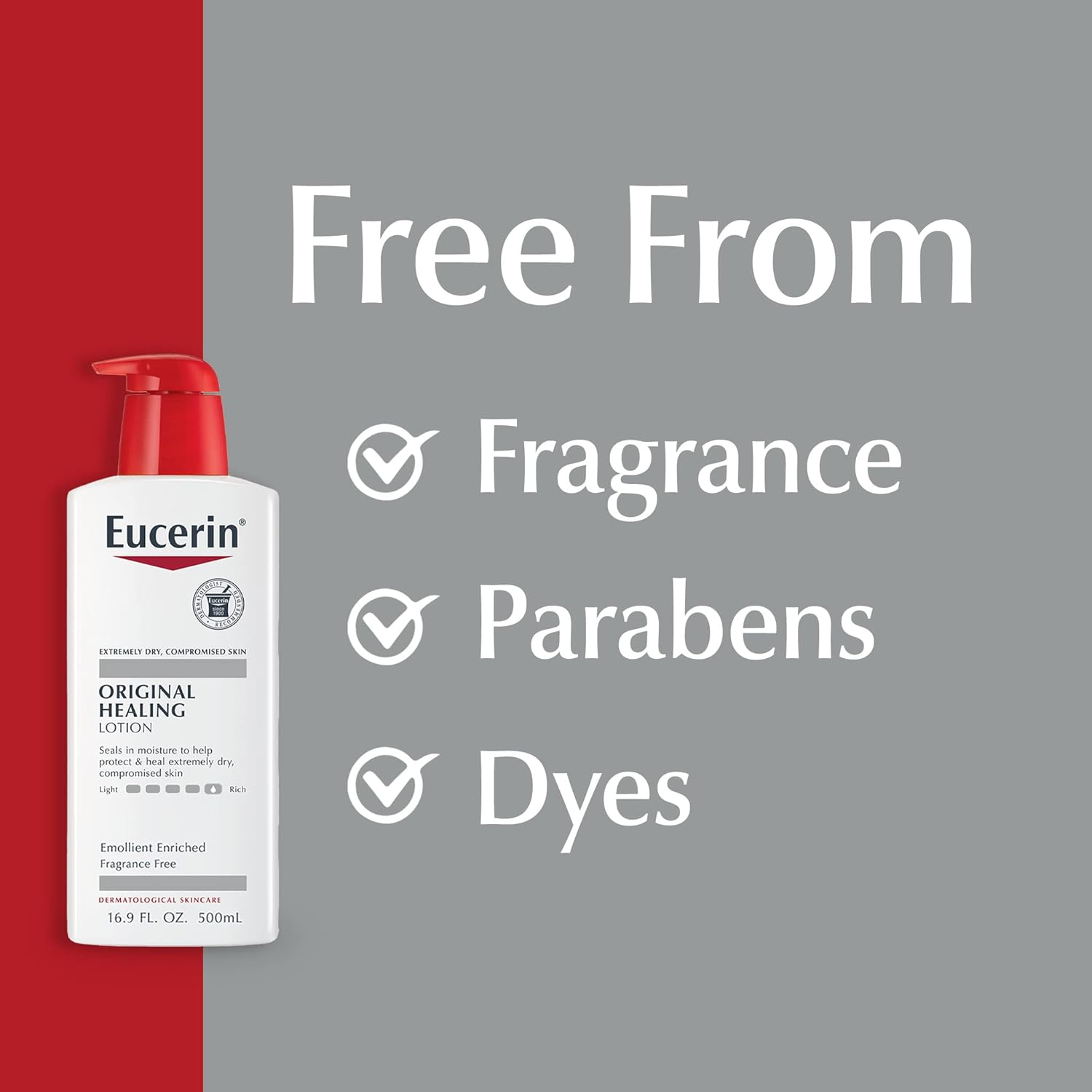 Eucerin Original Healing Rich Moisturizer – Caring Gift for Sensitive Skin Sufferers