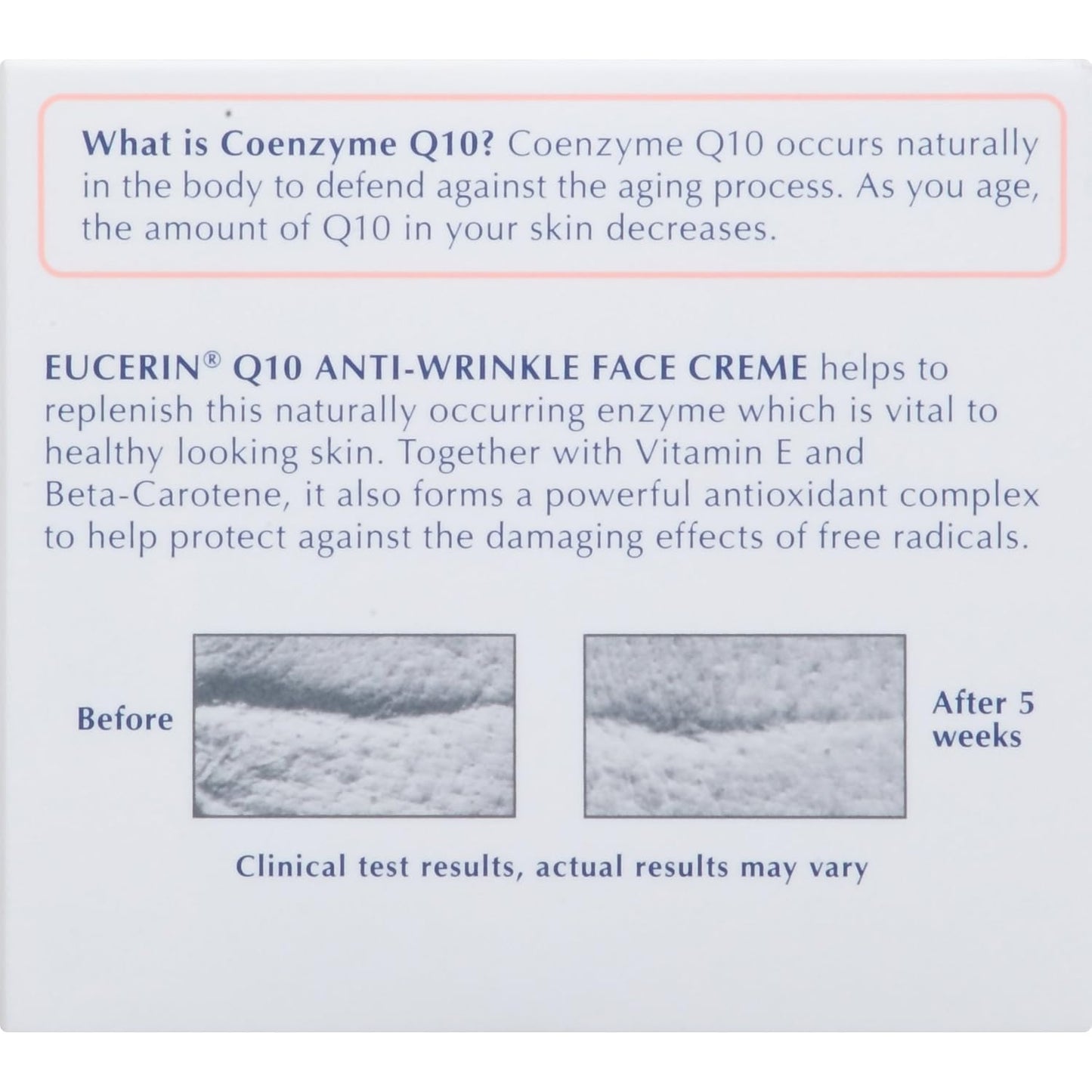 Eucerin Q10 Face Moisturizer – Minimalist Anti-Aging Solution for Clean Beauty Routines