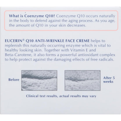 Eucerin Q10 Face Moisturizer – Minimalist Anti-Aging Solution for Clean Beauty Routines