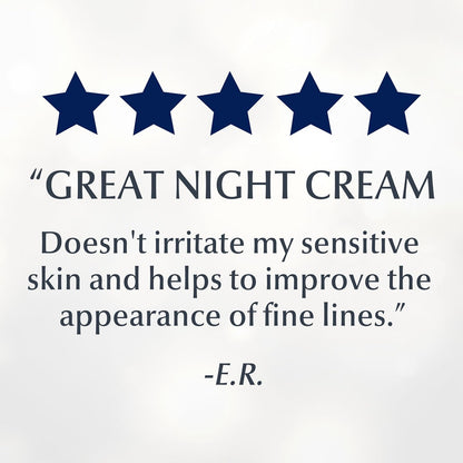 Eucerin Q10 Night Cream with Pro-Retinol – Gentle Overnight Facial Treatment for Mindful Self-Care Routines