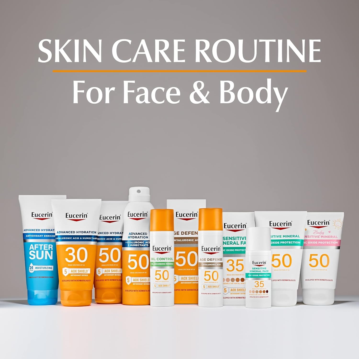 Eucerin Sun Age Defense SPF 50 – Morning Self-Care Ritual for Mindful Anti-Aging Skincare