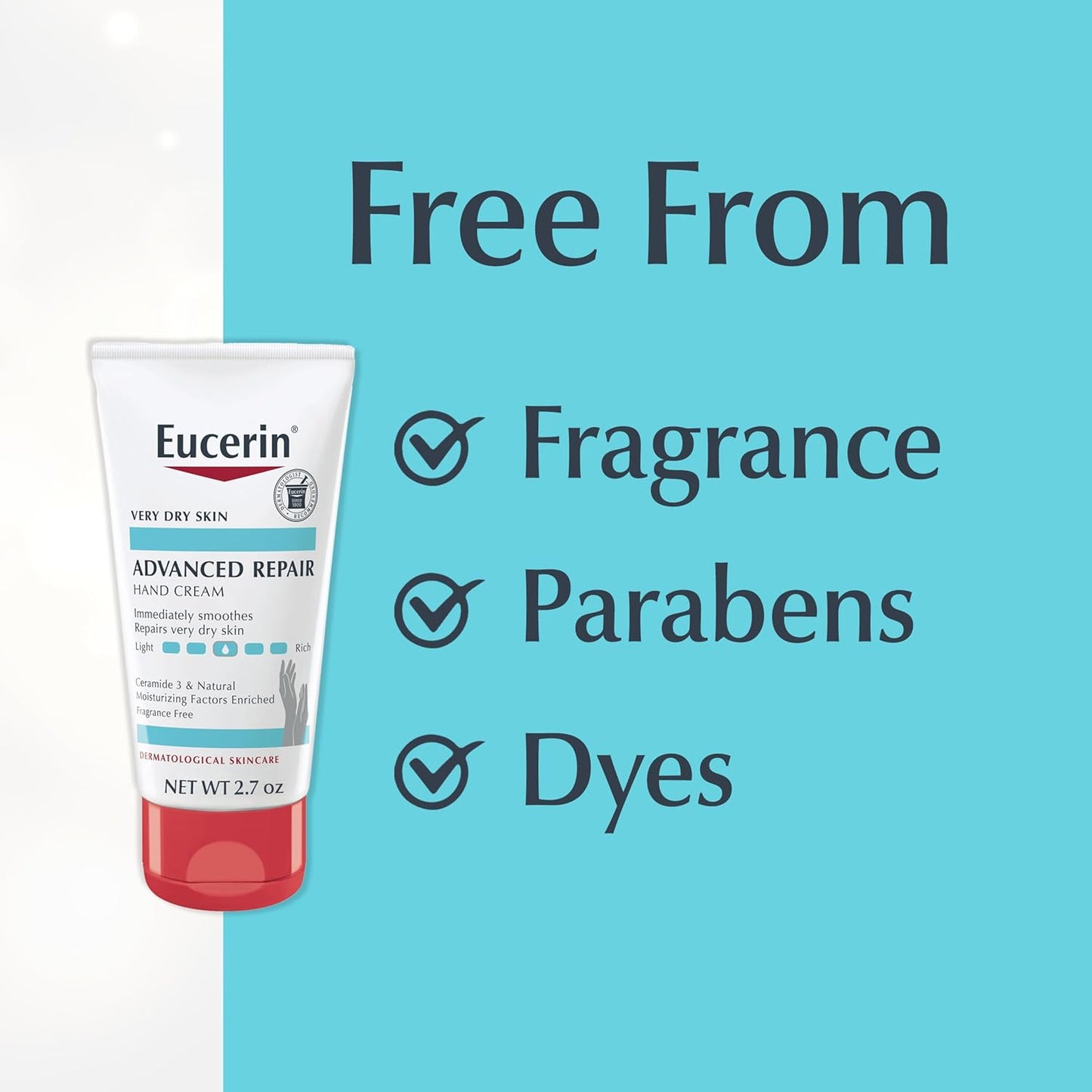 Eucerin Travel-Size Hand Cream – Durable Hydration for Hikers & Outdoor Enthusiasts