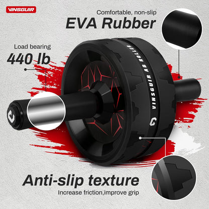 eva rubber-cotton nonslip handles for secure grip during planks and rolls