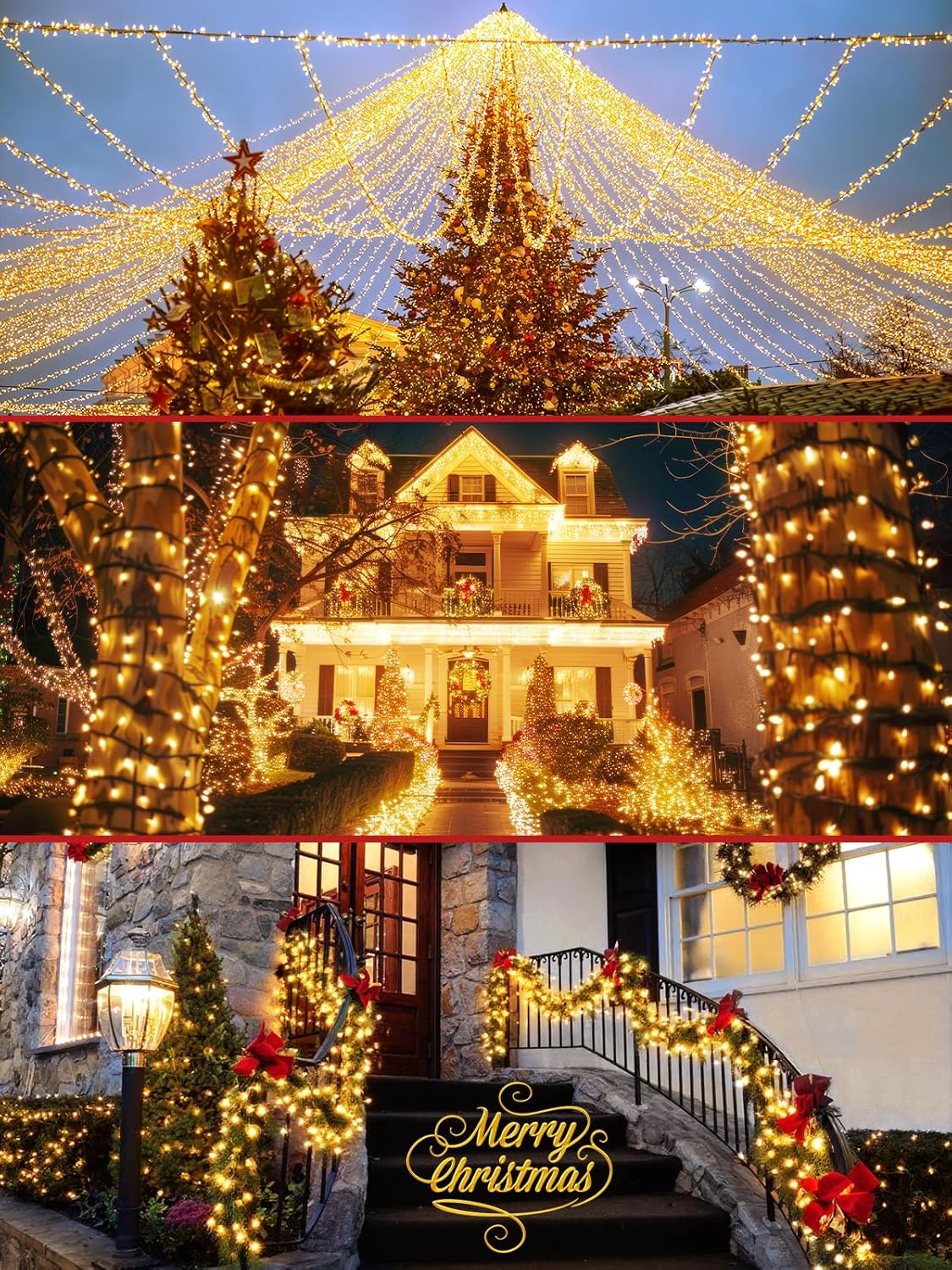 Everglow 2-Pack String Lights – Thoughtful Housewarming Gift for Her with Timer and 13 Modes