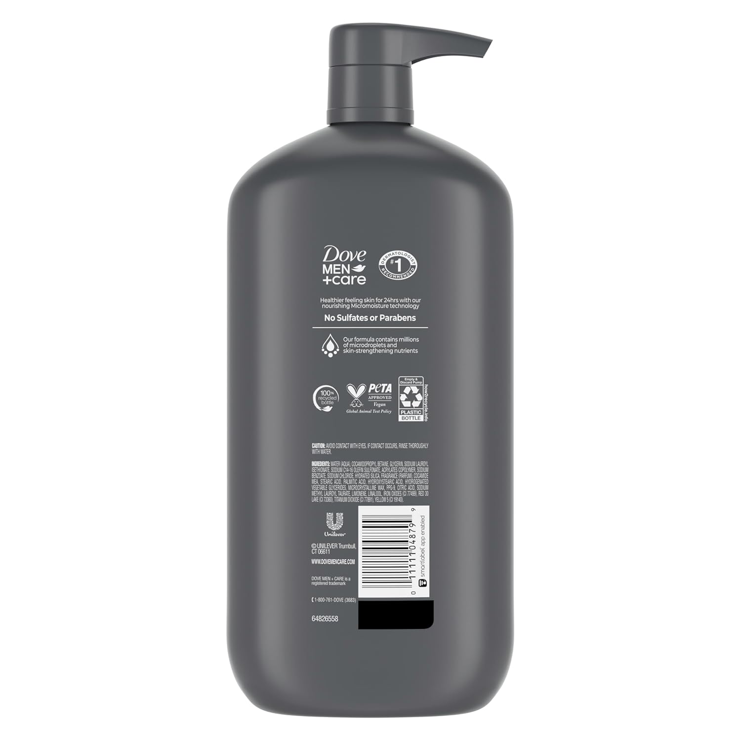 exfoliating deep clean formula with 24-hour nourishing micromoisture technology