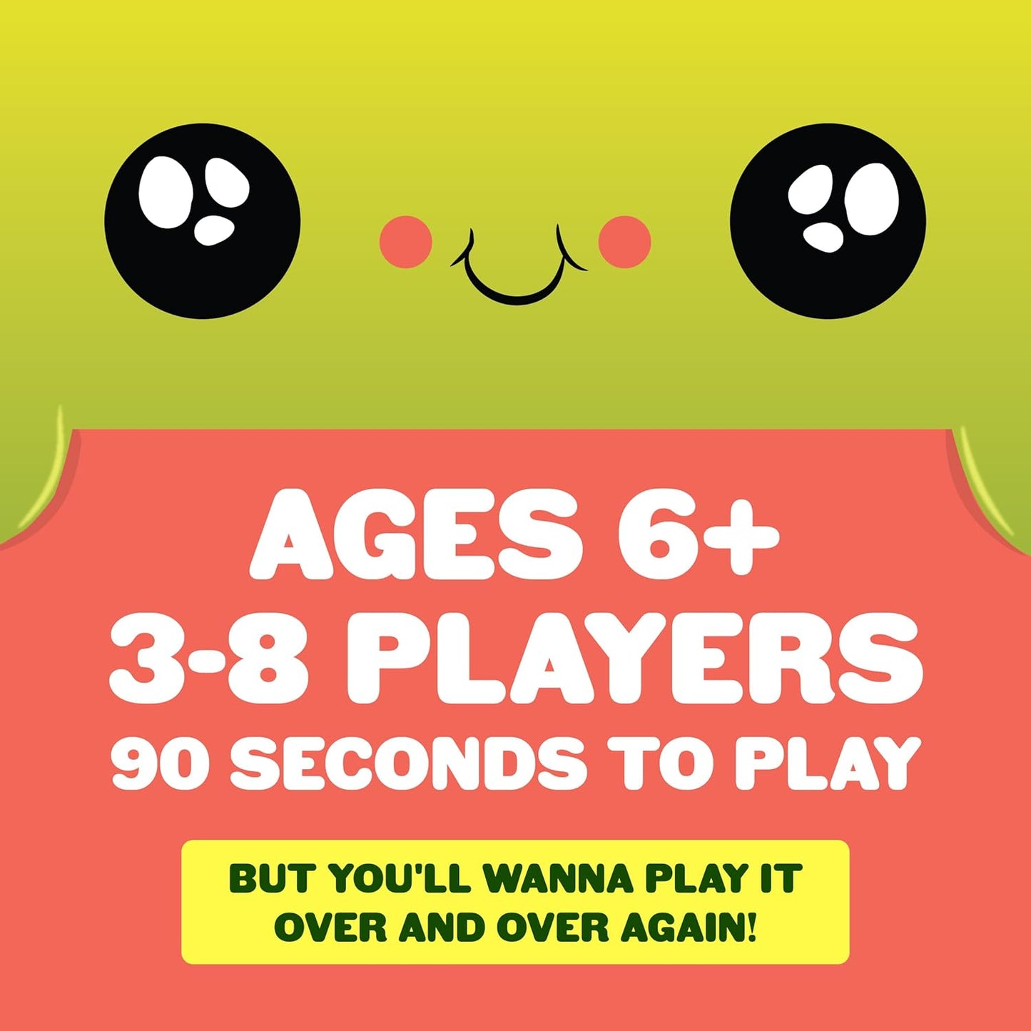 Exploding Kittens Happy Salmon Card Game for Kids Ages 6+ | Family Game Night Activity with 90-Second Rounds and 98 Action Cards