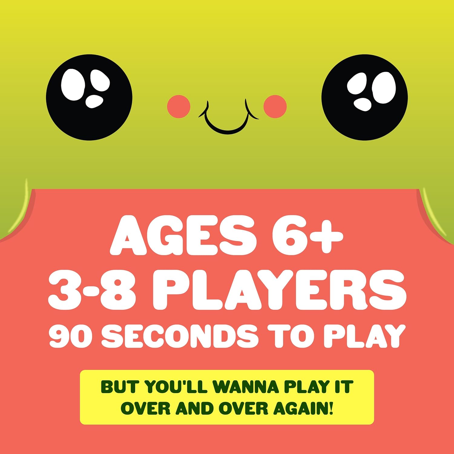 Exploding Kittens Happy Salmon Card Game for Kids Ages 6+ | Family Game Night Activity with 90-Second Rounds and 98 Action Cards