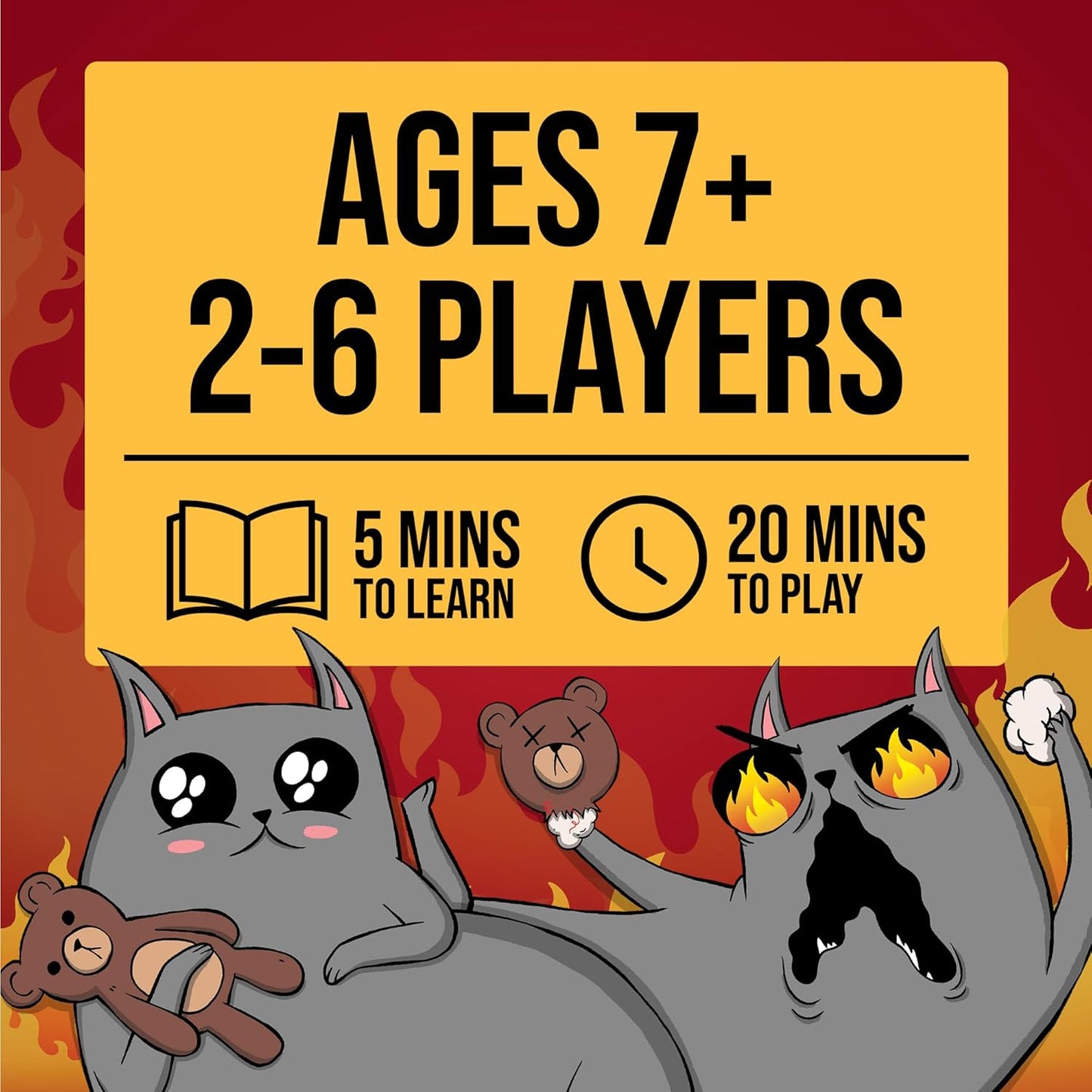 Exploding Kittens: The Board Game – Mindful Game Night Ritual for Adults, Laughter Therapy Strategy Game for Stress Relief