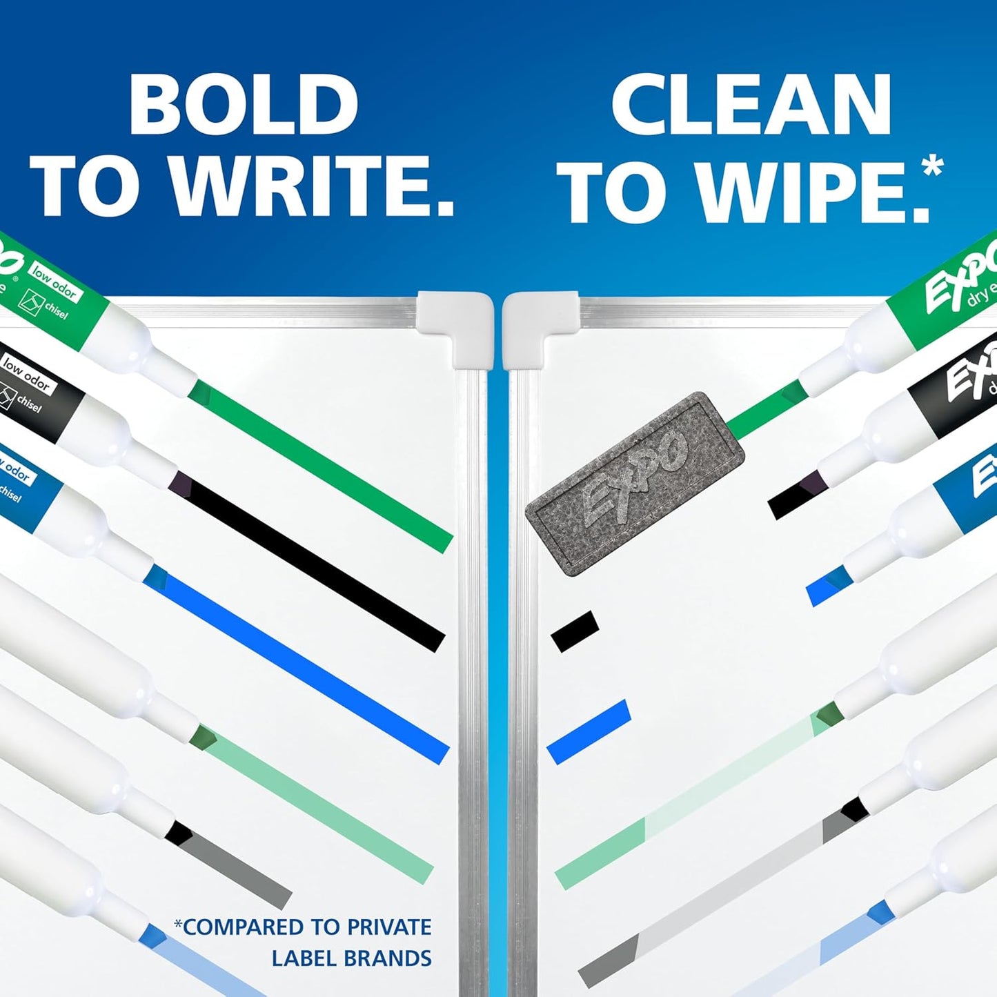 EXPO Whiteboard Markers, Low Odor Alcohol Ink, 36 Count Safe for Long Meetings and Daily Use