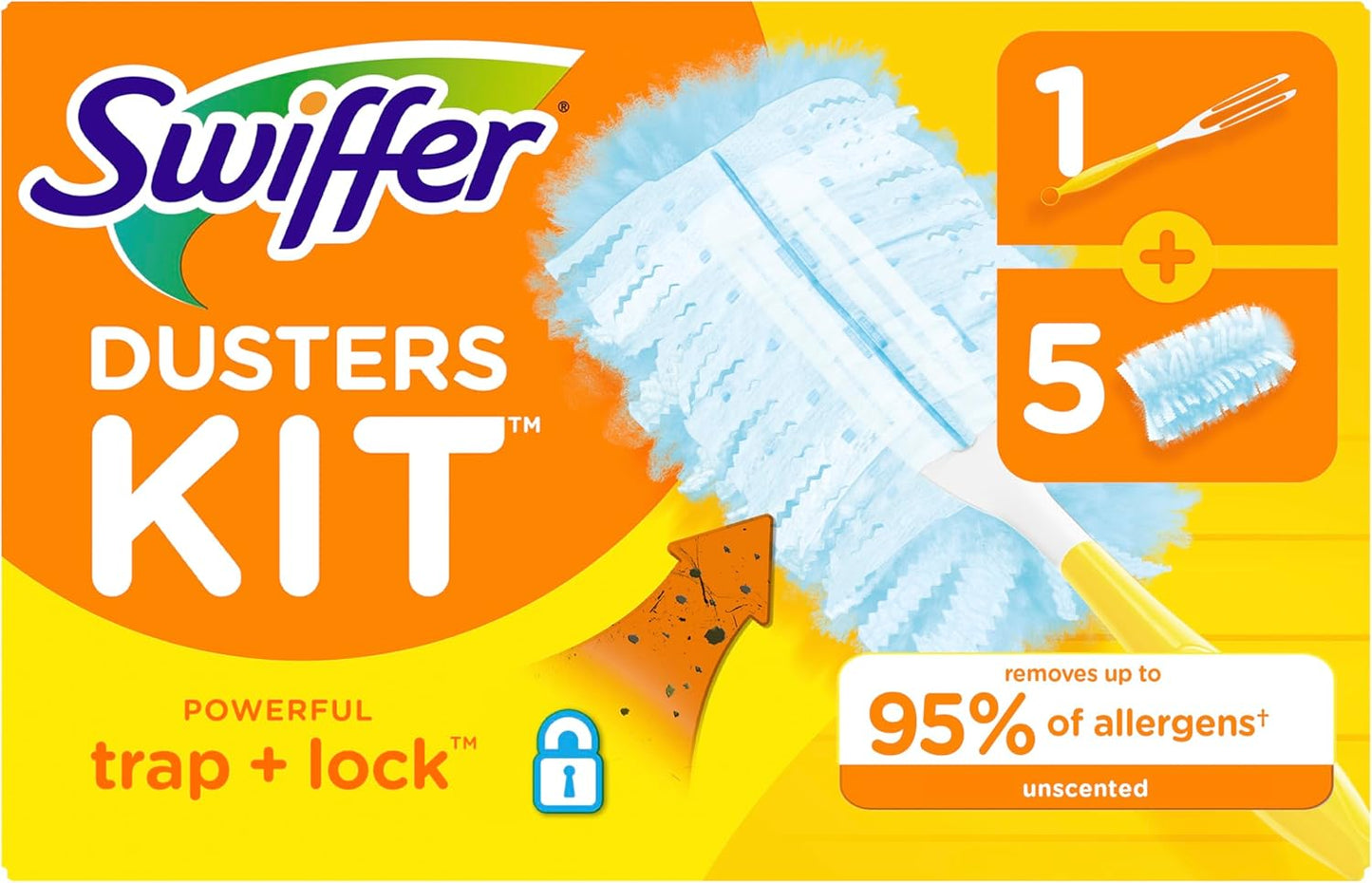 extendable plastic handle for reaching high and awkward spaces