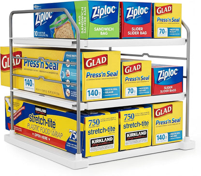 extendable width from 11 inches to 16.7 inches to fit varied cabinet interiors