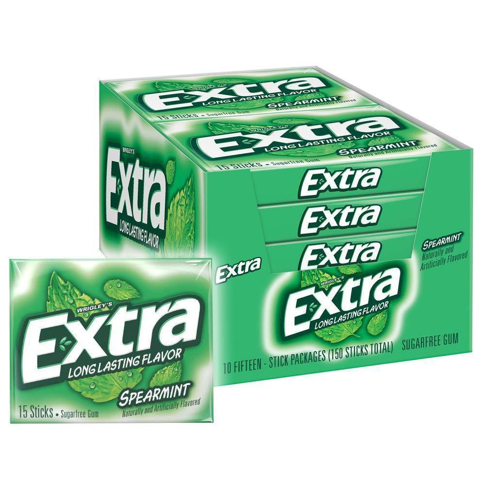 EXTRA Bubble Gum Chewing Gum Bulk Pack – Individually Wrapped Kids Gum for Party Favors, Lunchboxes, and Classroom Rewards
