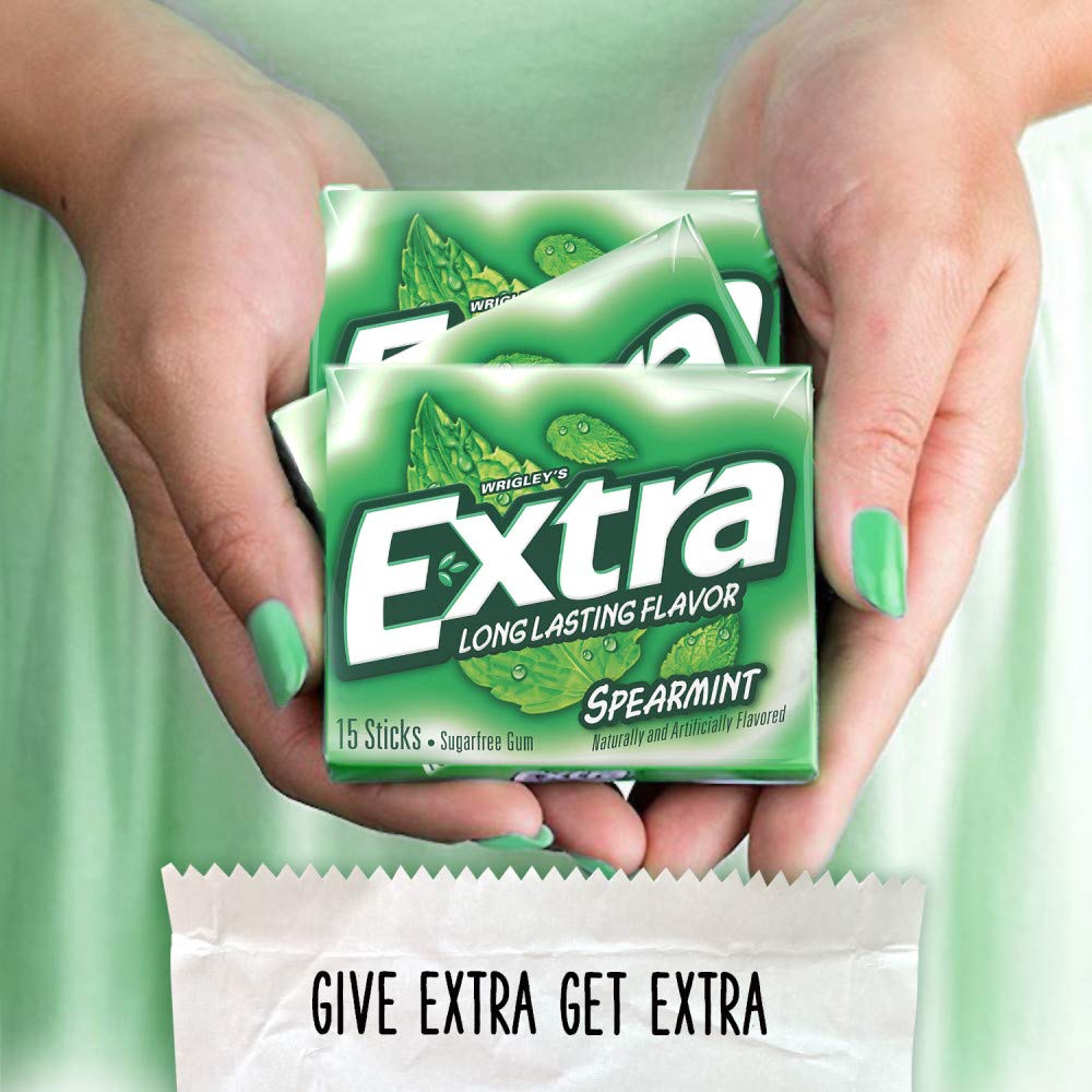 EXTRA Bubble Gum Chewing Gum Bulk Pack – Individually Wrapped Kids Gum for Party Favors, Lunchboxes, and Classroom Rewards