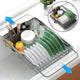 Gray - 12.2''W x 15.7''~23''L - 1 Tier