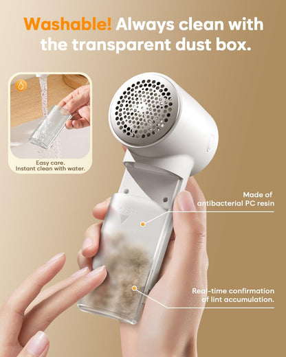 Fabric Shaver – Gift-Ready Lint Remover with Travel Case, Perfect for Housewarmings and White Elephant