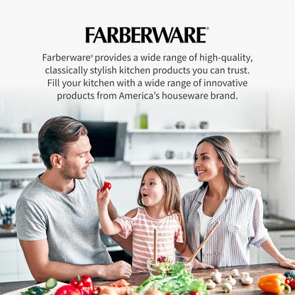 Farberware Heat-Resistant Masher in Black, Gray, Aqua, or Blue - Sleek Utensil for Modern Home Kitchens