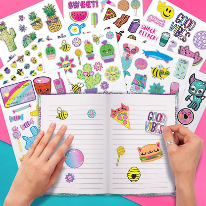 Fashion Angels 1000+ Ridiculously Cute Stickers – 40 Sheet Sticker Pack for Kids' Backpacks, Laptops, and Skateboard Personalization
