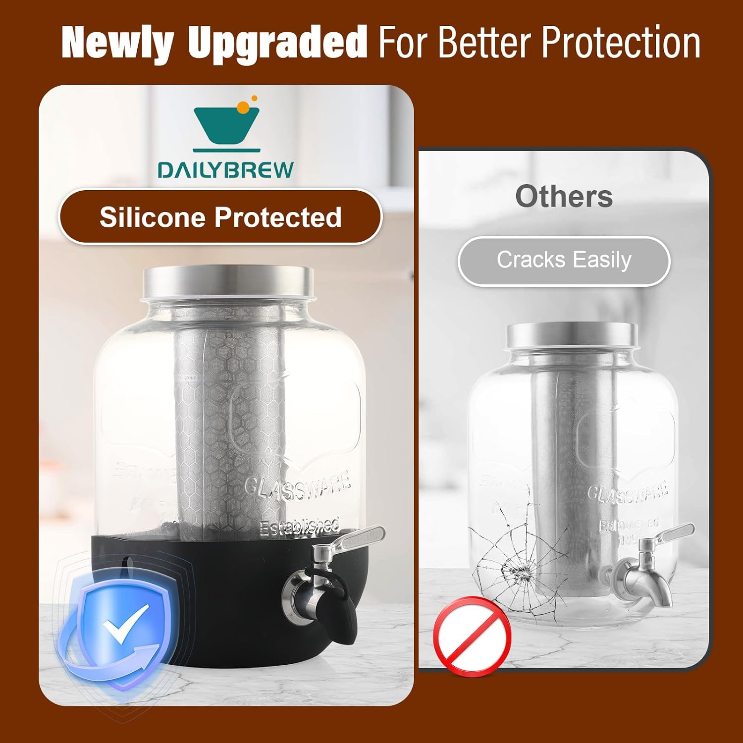 fast 4-6 hour brewing time with no shaking required