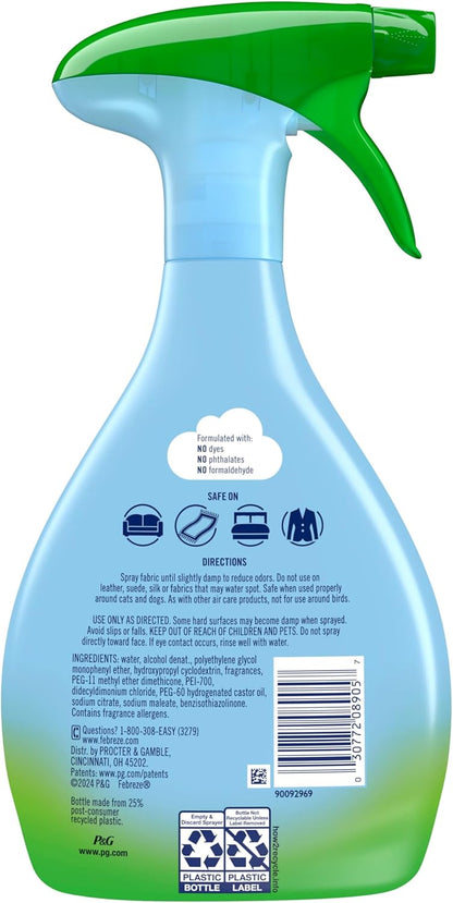 Febreze Fabric Spray Gain Original – Living Room Decor Refresh, Upholstery Mist That Complements Cozy Style