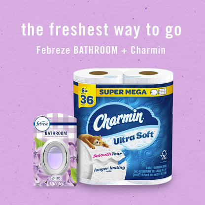 Febreze Odor-Fighting Freshener – Calming Lilac Scent for Evening Bath Rituals