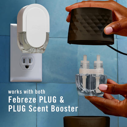 Febreze Plug Scent Booster – Calming Bedroom Diffuser for Nightly Wind-Down and Self-Care Rituals