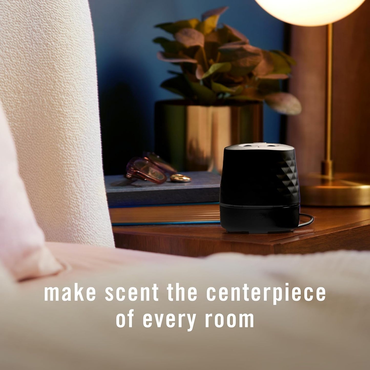 Febreze Plug Scent Booster – Calming Bedroom Diffuser for Nightly Wind-Down and Self-Care Rituals